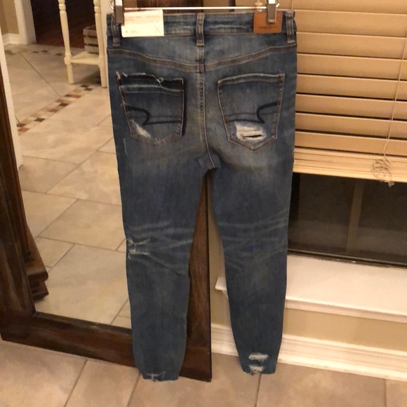 American eagle super stretch jeans size 4 regular - Picture 4 of 4